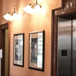 elevator communications failure can be well lit or dark
