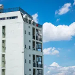 high rise apartment elevator phone line